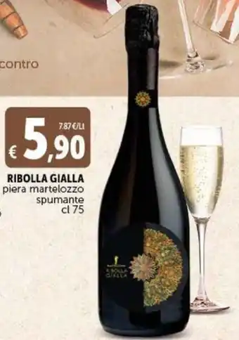 Deco Supermercati Ribolla Gialla piera martelozzo spumante cl 75 offerta