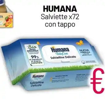 Franzy's Humana Salviette x72 con tappo offerta