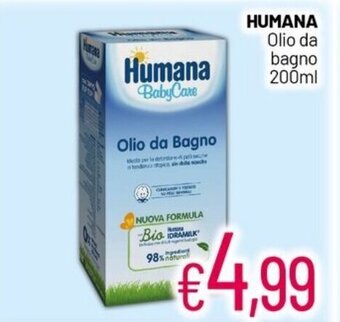 Franzy's Humana Olio da bagno 200ml offerta