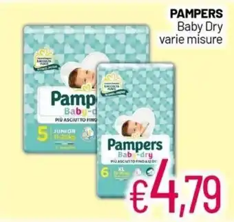 Franzy's Pampers Baby Dry varie misure offerta