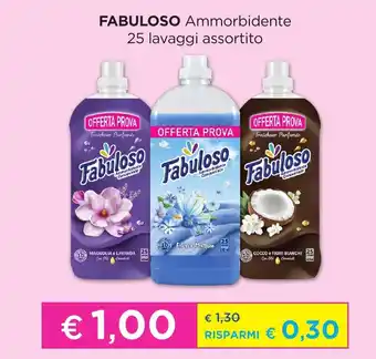 La Saponeria Fabuloso Ammorbidente 25 lavaggi assortito offerta