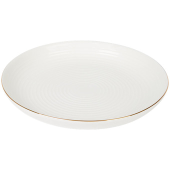 Action Piatto da colazione golden line offerta