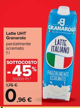 Carrefour Iper Latte uht granarolo offerta