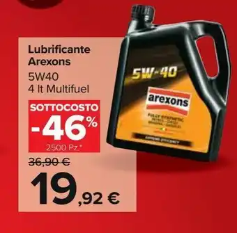 Carrefour Iper Lubrificante arexons offerta