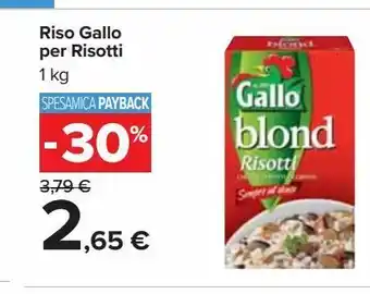 Riso gallo per risotti