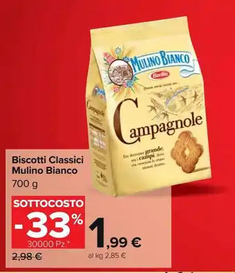 Carrefour Iper Biscotti classici mulino bianco offerta