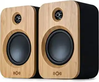 House of marley get together duo altoparlanti bluetooth stereo, cassa bluetooth, casse audio wireless, alimentazione a ret...