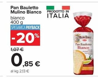 Carrefour Iper Pan bauletto mulino bianco offerta