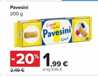 Carrefour Iper Pavesini offerta