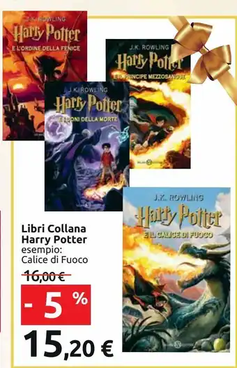 Carrefour Iper Libri collana harry potter es. calice di fuoco offerta
