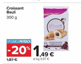 Carrefour Iper Croissant bauli offerta