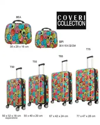 Globo Moda Coveri collection - trolley con emoticon offerta
