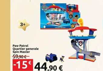 Paw patrol quartier generale spin master