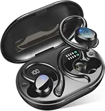 Dascert cuffie bluetoth sport, cuffie wireless con microfono, auricolari bluetoth 5.1 con hifi stereo, ip7 impermeabile cu...