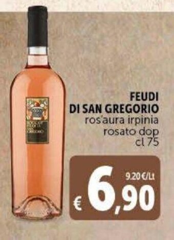 Deco Supermercati Feudi Di San Gregorio ros'aura irpinia rosato dop cl 75 offerta