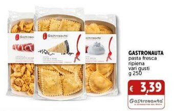 Deco Supermercati Gastronauta Pasta Fresca Ripiena Vari Gusti g 250 offerta
