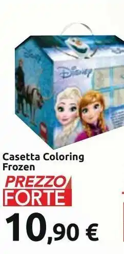 Casetta coloring frozen