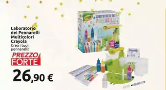 Laboratorio dei pennarelli multicolori crayola
