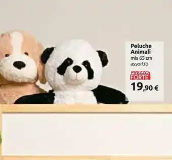 Carrefour Iper Peluche animali offerta