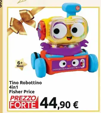 Carrefour Iper Tino robottino 4in1 fisher price offerta