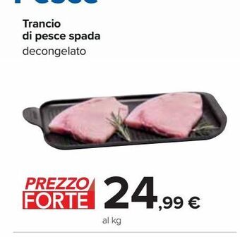 Carrefour Iper Trancio di pesce spada offerta