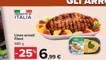 Linea arrosti fileni