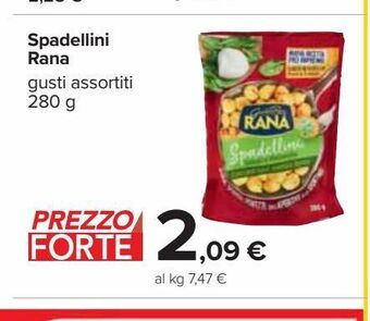 Carrefour Iper Spadellini rana offerta