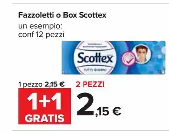 Carrefour Iper Fazzoletti o box scottex offerta