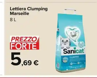Lettiera clumping marseille