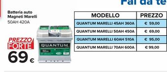 Carrefour Iper Batteria auto magneti marelli offerta