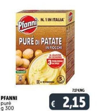 Deco Supermercati Pfanni Purè g 300 offerta