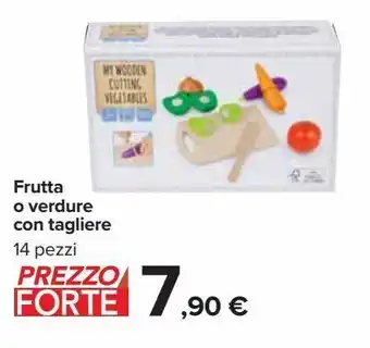 Carrefour Iper Frutta o verdure con tagliere offerta
