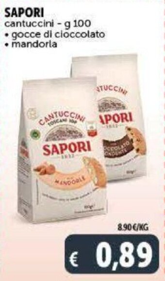 Deco Supermercati Sapori Cantuccini - g 100 offerta