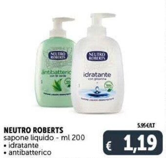 Deco Supermercati Neutro Roberts Sapone Liquido - ml 200 offerta