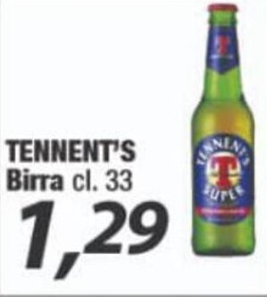 Tennent's Birra cl. 33