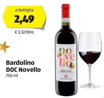 ALDI Bardolino doc novello offerta