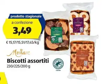 ALDI Biscotti assortiti monarc offerta