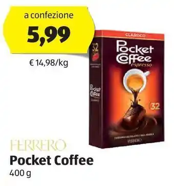 ALDI Pocket coffee ferrero offerta