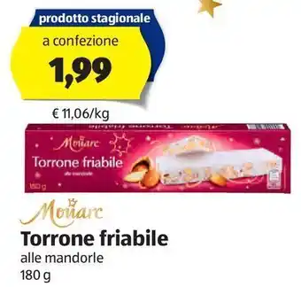 ALDI Torrone friabile monarc offerta