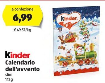 ALDI Calendario dell'avvento kinder offerta