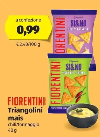 Triangolini mais fiorentini