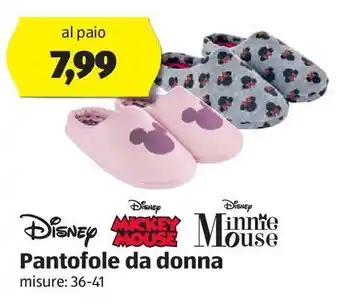 ALDI Pantofole da donna disney offerta