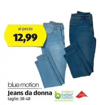 ALDI Jeans da donna blue motion offerta