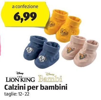ALDI Calzini per bambini disney offerta