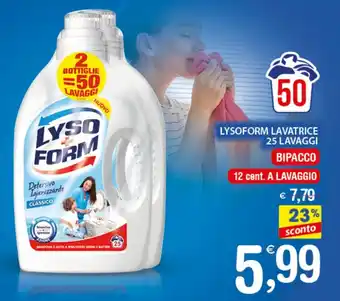 Qui Discount Lysoform Lavatrice 25 Lavaggi offerta