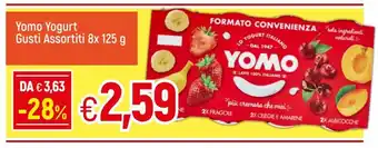 IperFamila Yomo Yogurt Gusti Assortiti 8 x 125 g offerta