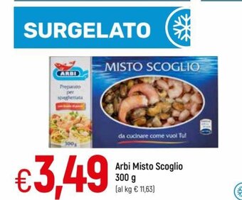 IperFamila Arbi Misto Scoglio 300 g offerta