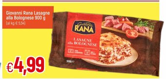 IperFamila Giovanni Rana Lasagne alla Bolognese 900 g offerta
