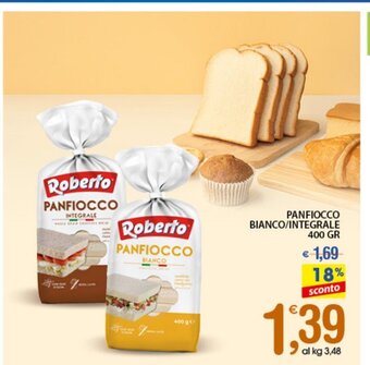 Qui Discount Panfiocco Bianco/ Integrale 400 gr offerta
