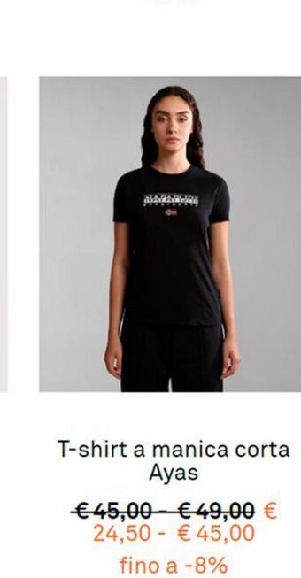 Napapijri T-shirt manica corta offerta